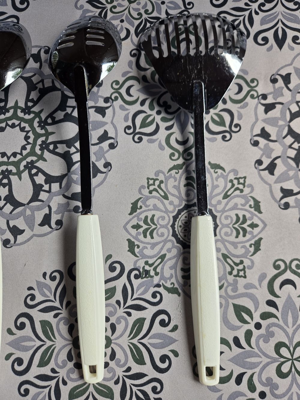 Ekco Spice Of Life Print Kitchen Utensils - Set Of 5 - Picture 10 of 12